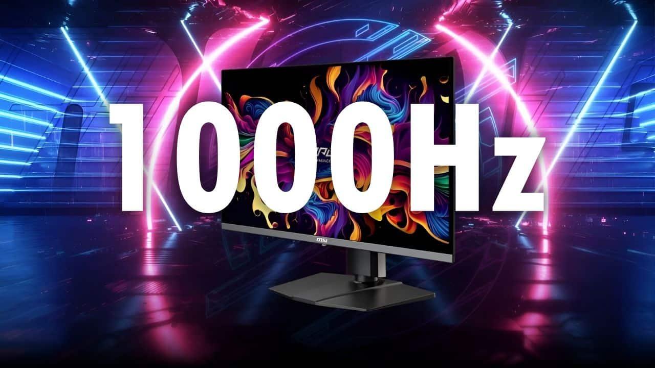 Windows 11 preparado para monitores de 1000 Hz
