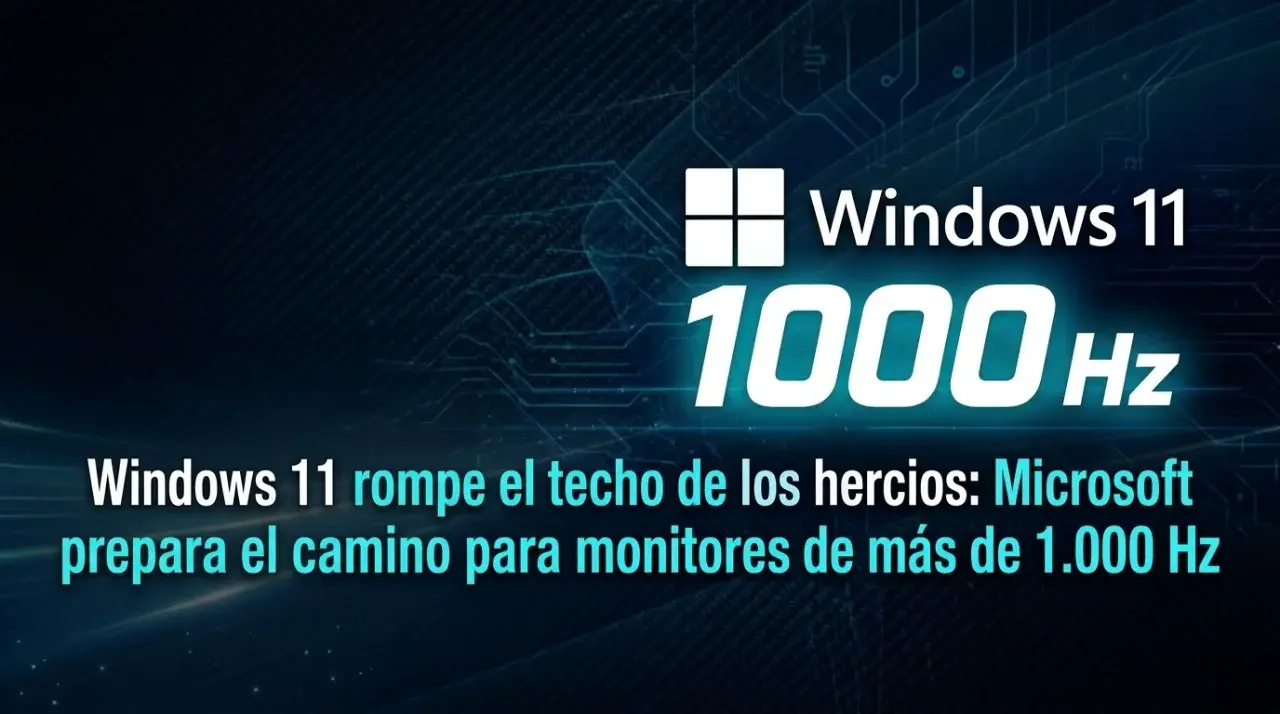 Actualización de Windows 11 para monitores de alta frecuencia Actualización de Windows 11 para monitores de alta frecuencia