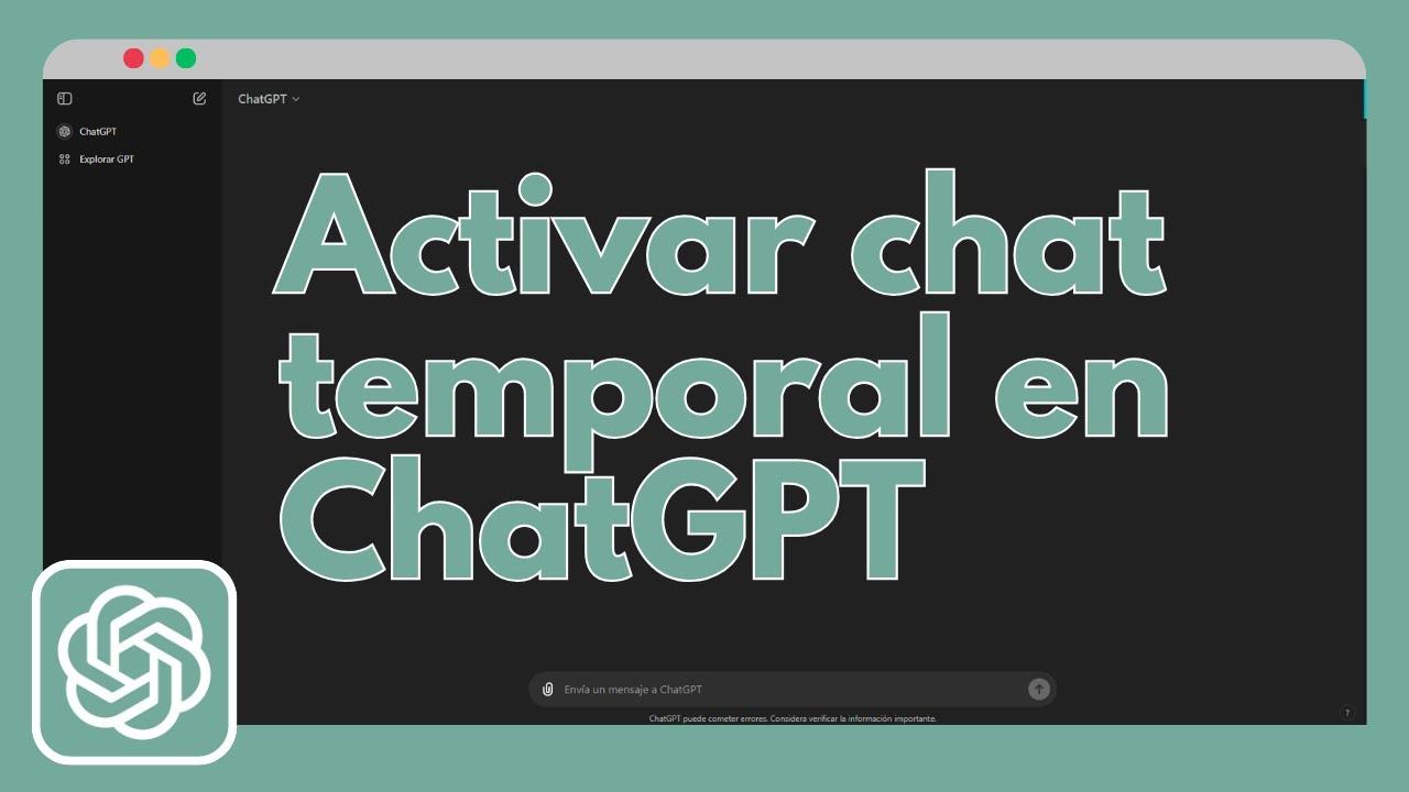 chat temporal de ChatGPT