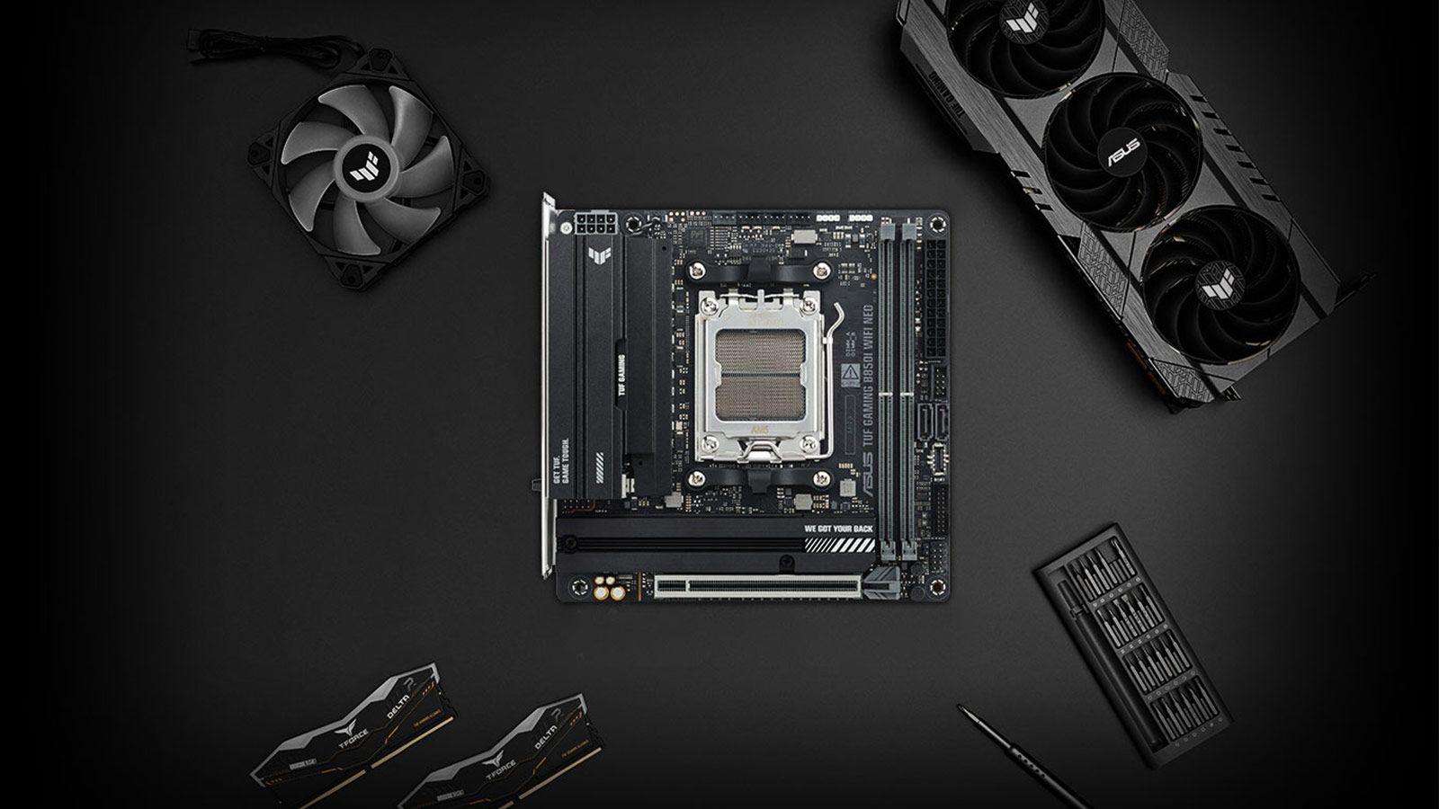 Conectividad de la placa ASUS TUF Gaming B850I WiFi Neo