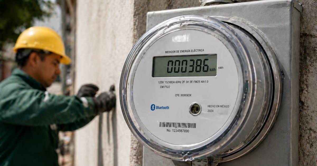 Medidores eléctricos con Bluetooth