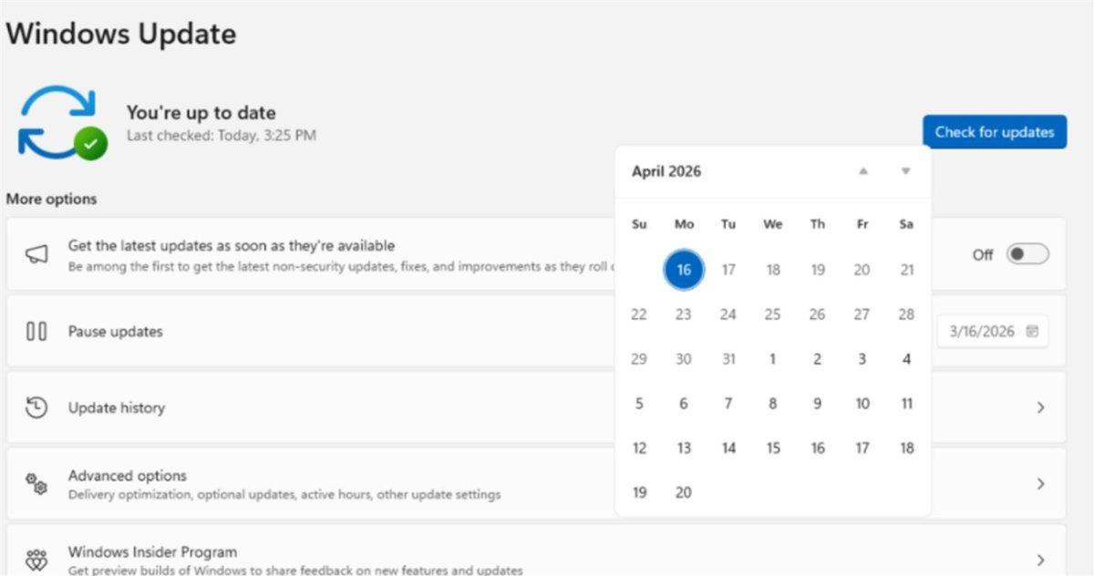 Apagar sin actualizar en Windows 11