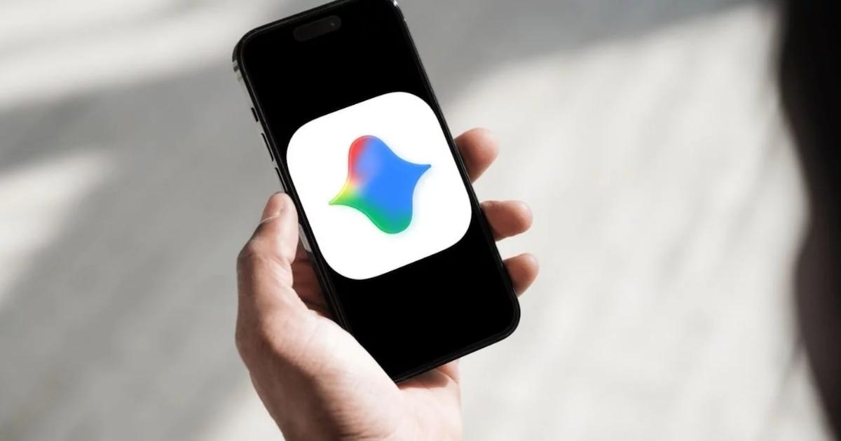 Interfaz de app de dictado con IA de Google Interfaz de app de dictado con IA de Google