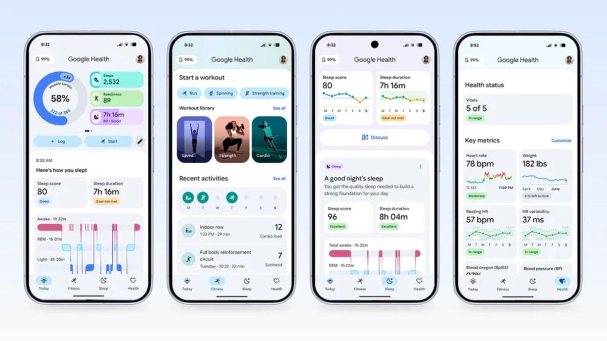 Dispositivos wearables y Google Health