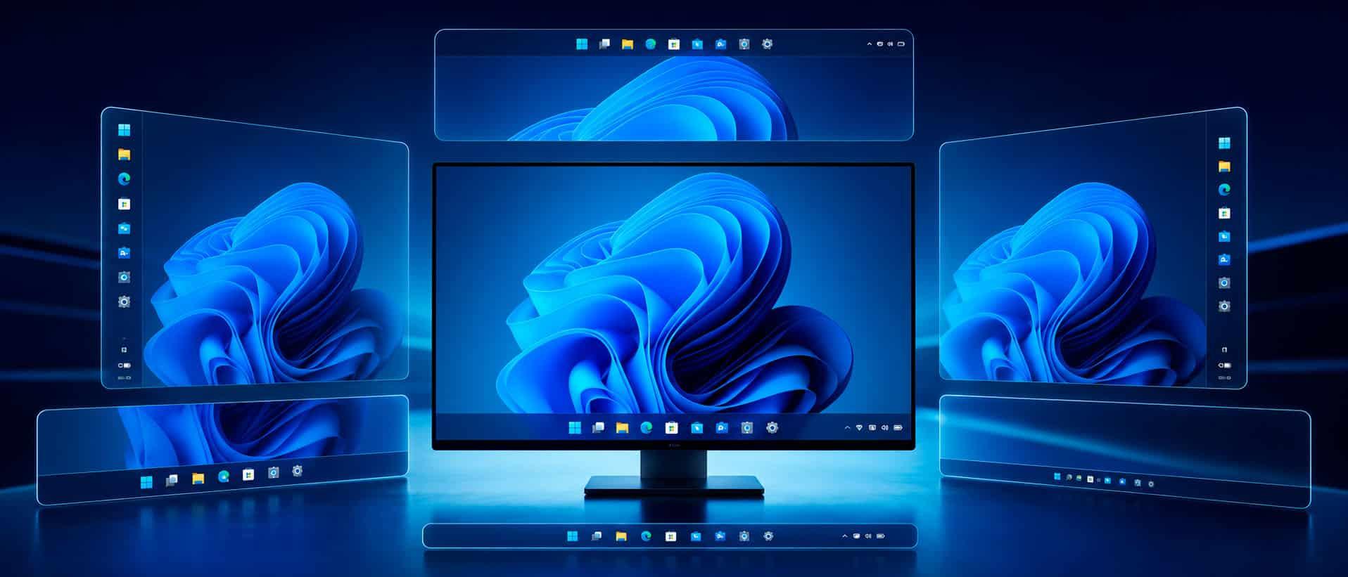 Barra de tareas movible en Windows 11