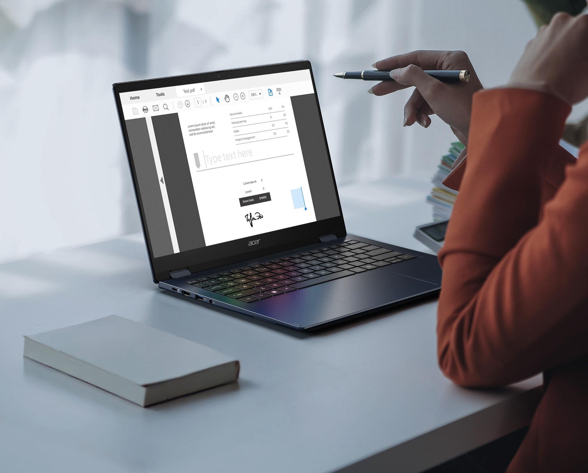 Acer Aspire Go 15 con procesador Snapdragon C