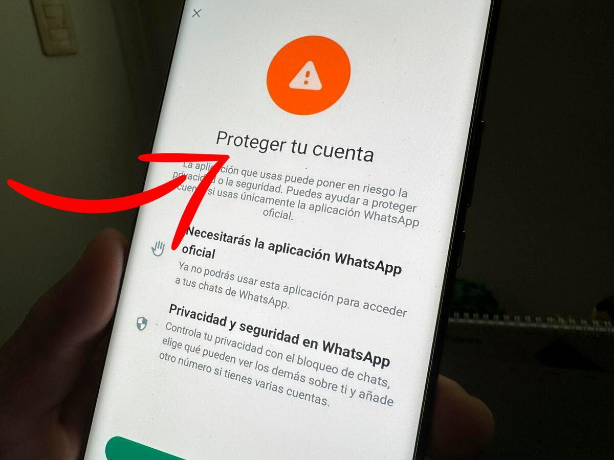 Configurar correo en WhatsApp