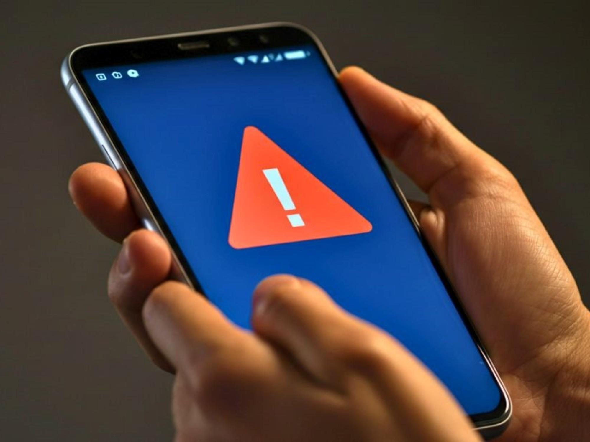 Notificaciones de alerta en la pantalla del móvil