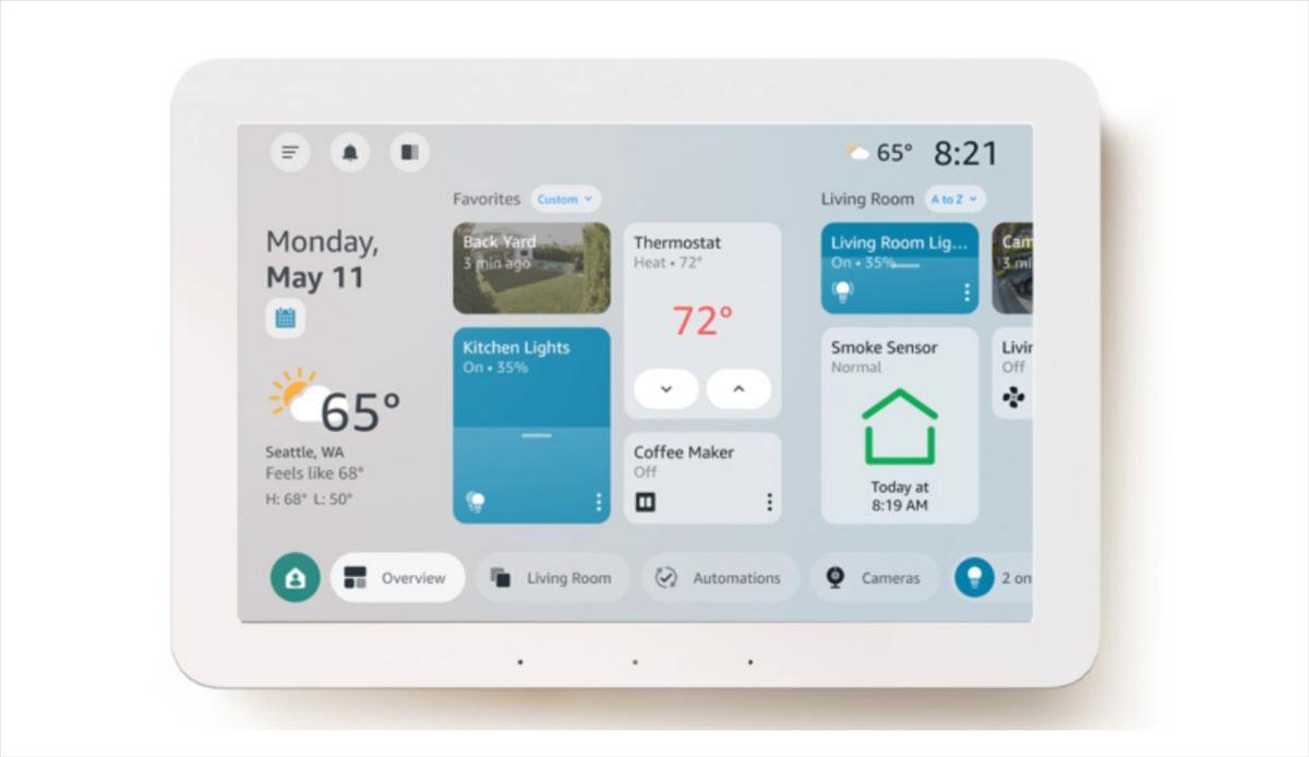 Panel Echo Hub actualizado