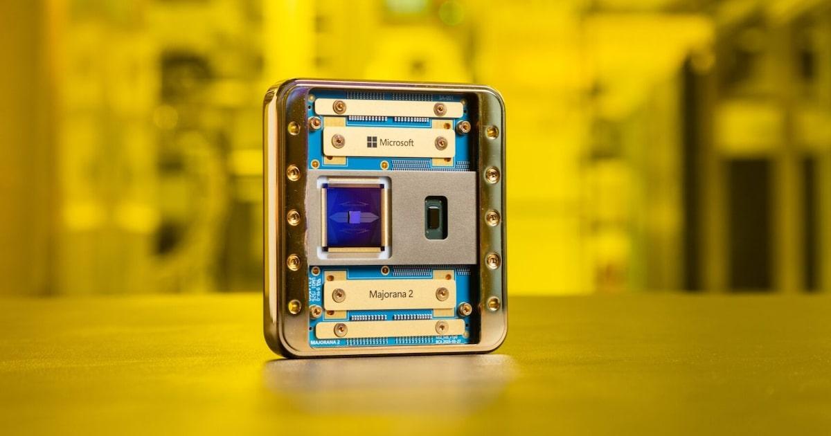 Procesador cuántico Microsoft Majorana 2