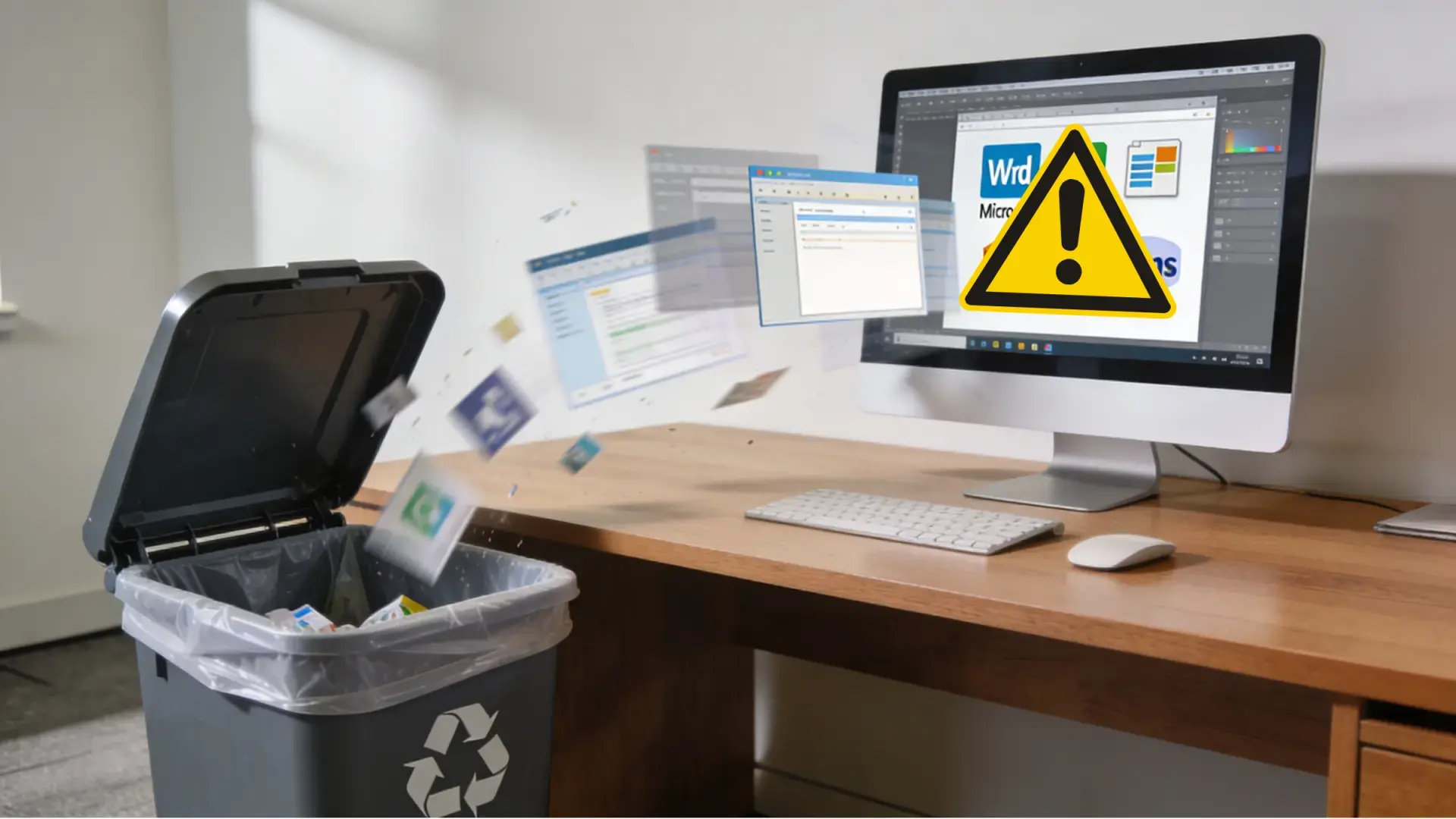 Actualización de Windows con fallos Error en la papelera de Windows