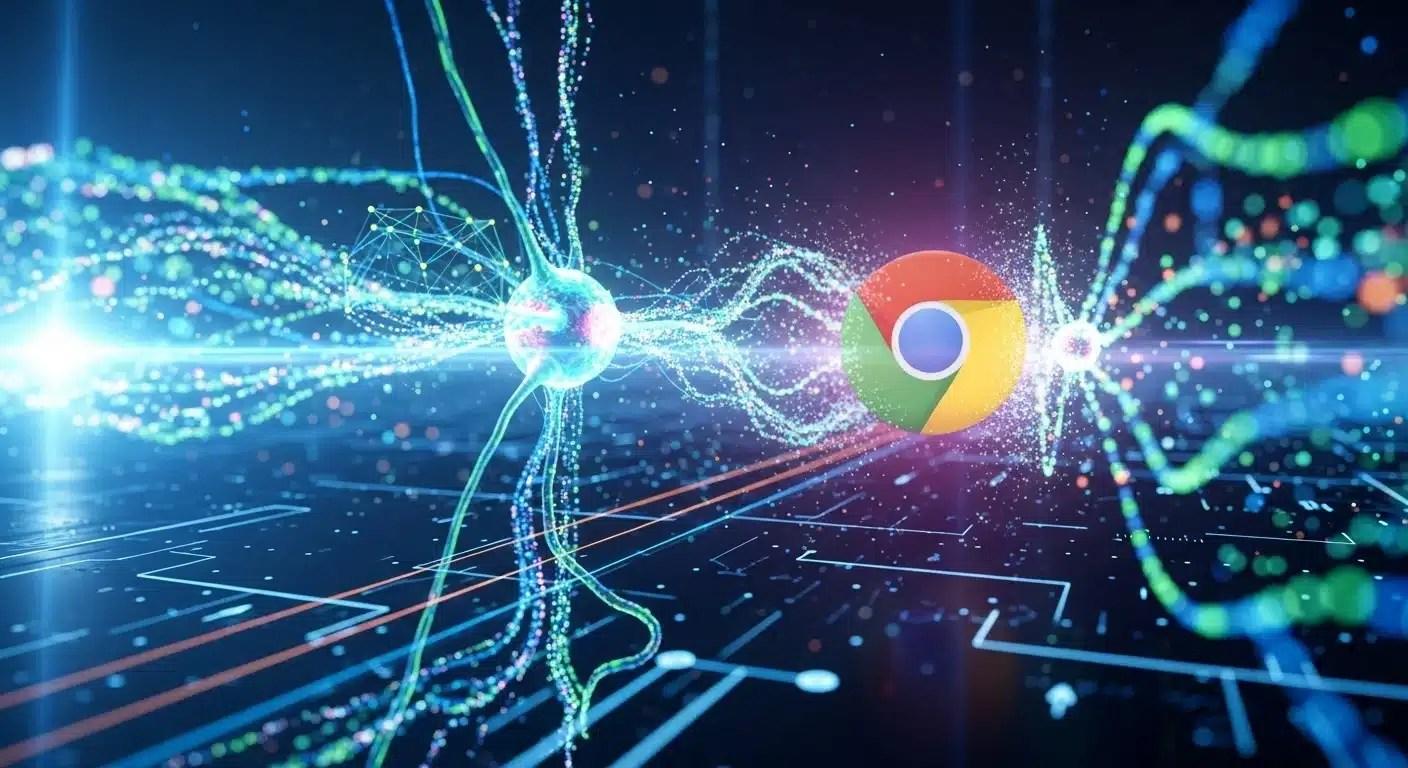 Panel de configuración de inteligencia artificial en Chrome