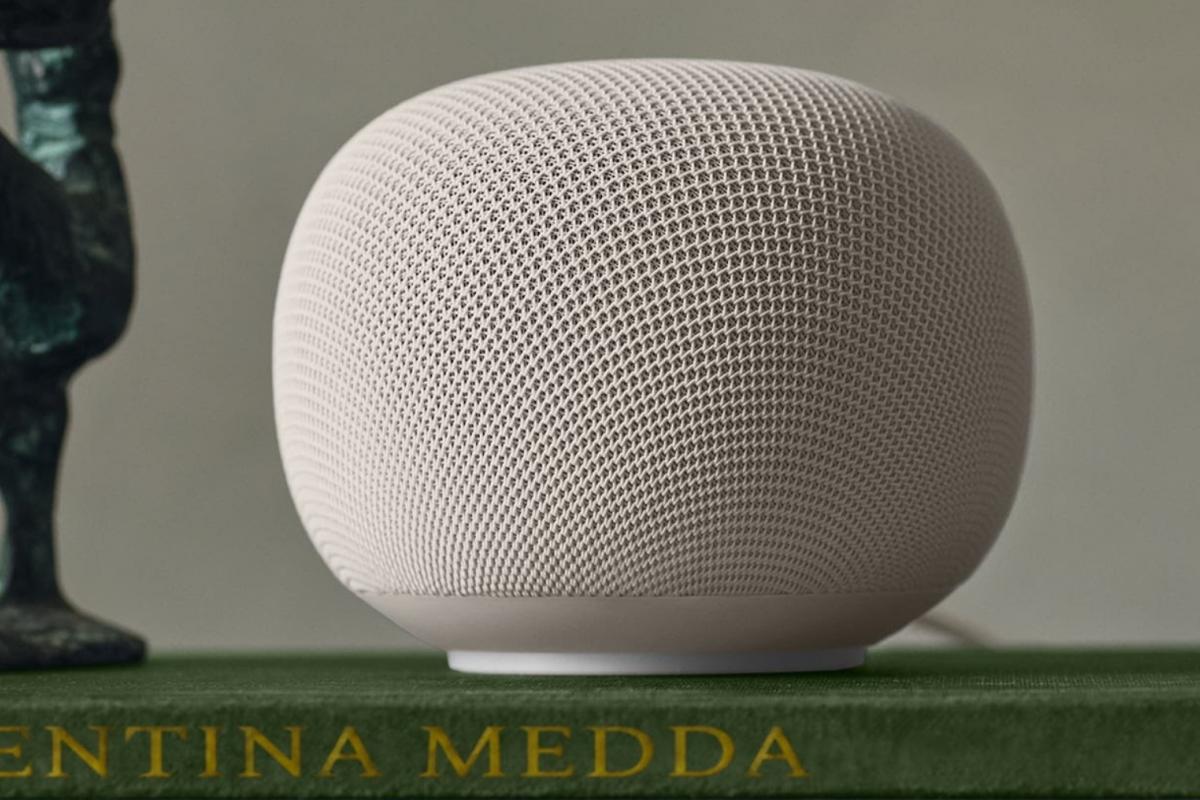 Altavoz Google Home en color porcelana