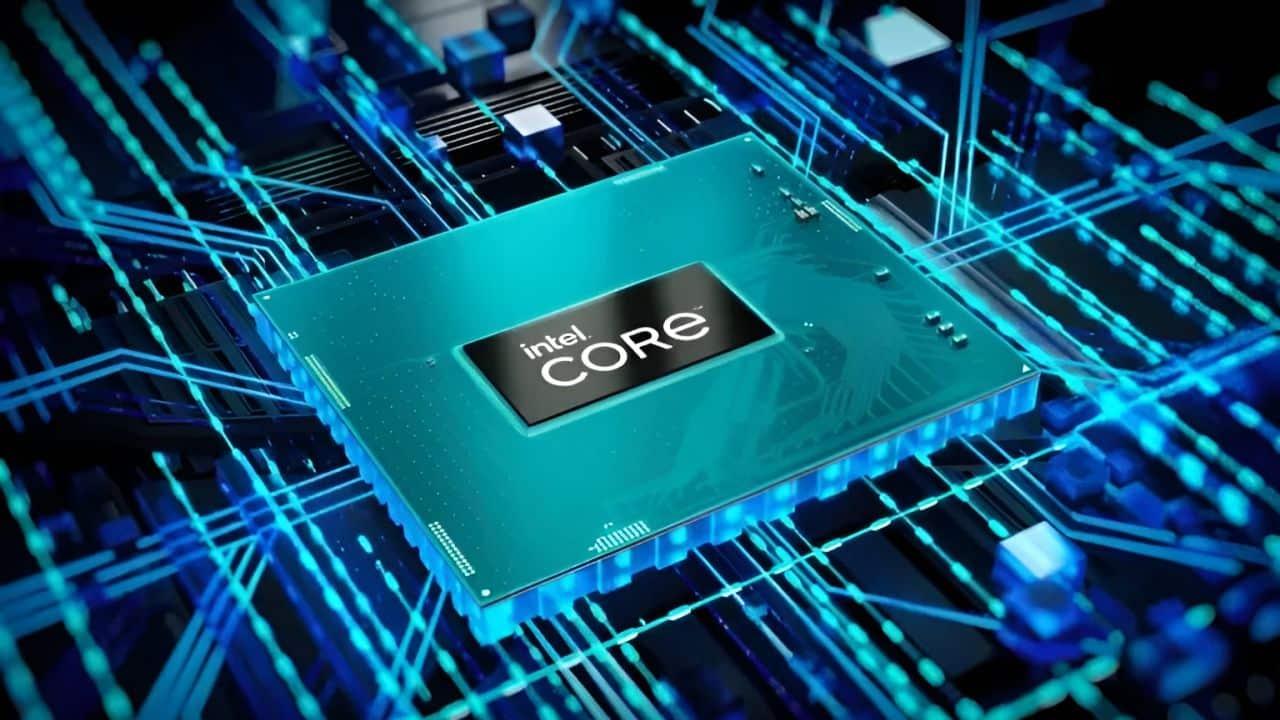 Detalle técnico de procesadores Intel Core para portátiles gaming