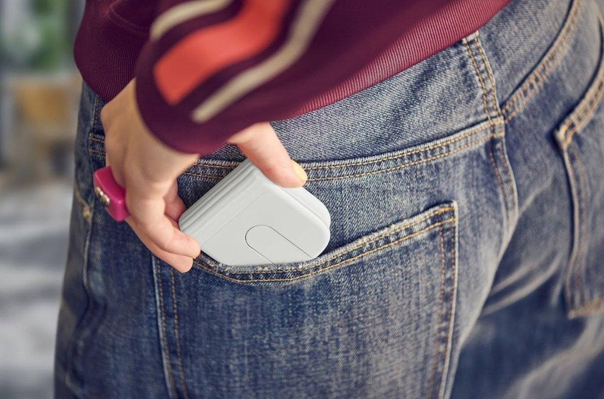 Carga del ratón portátil Logitech Mobi Fold