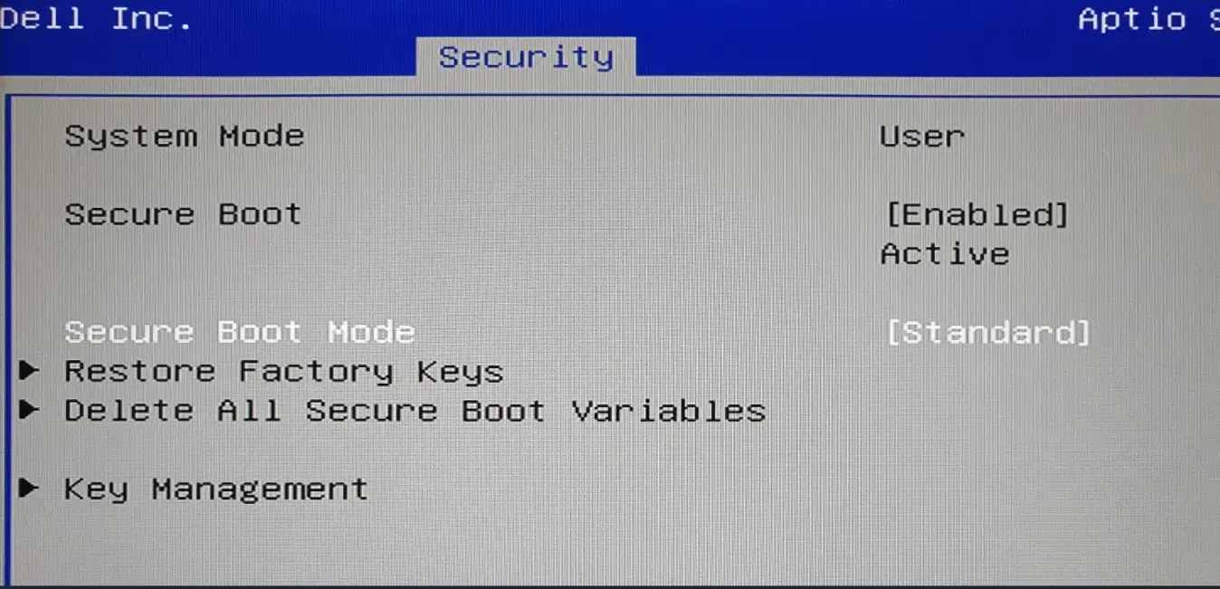 Seguridad del arranque en Windows 11 Vencimiento de las claves de arranque seguro de Windows