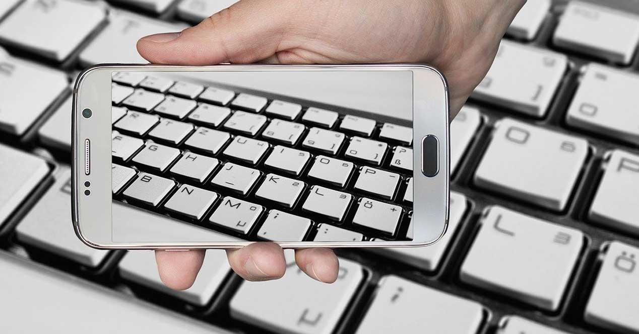 Aplicaciones de teclado remoto