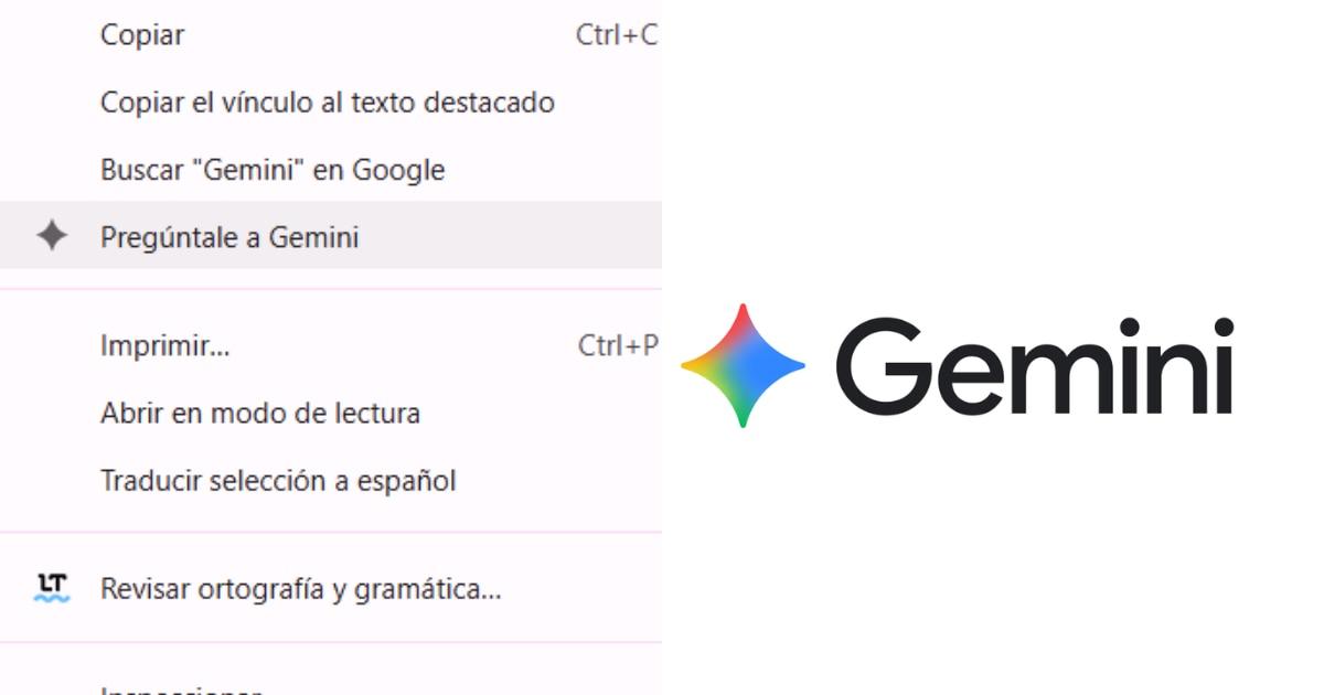Gemini en Google Chrome