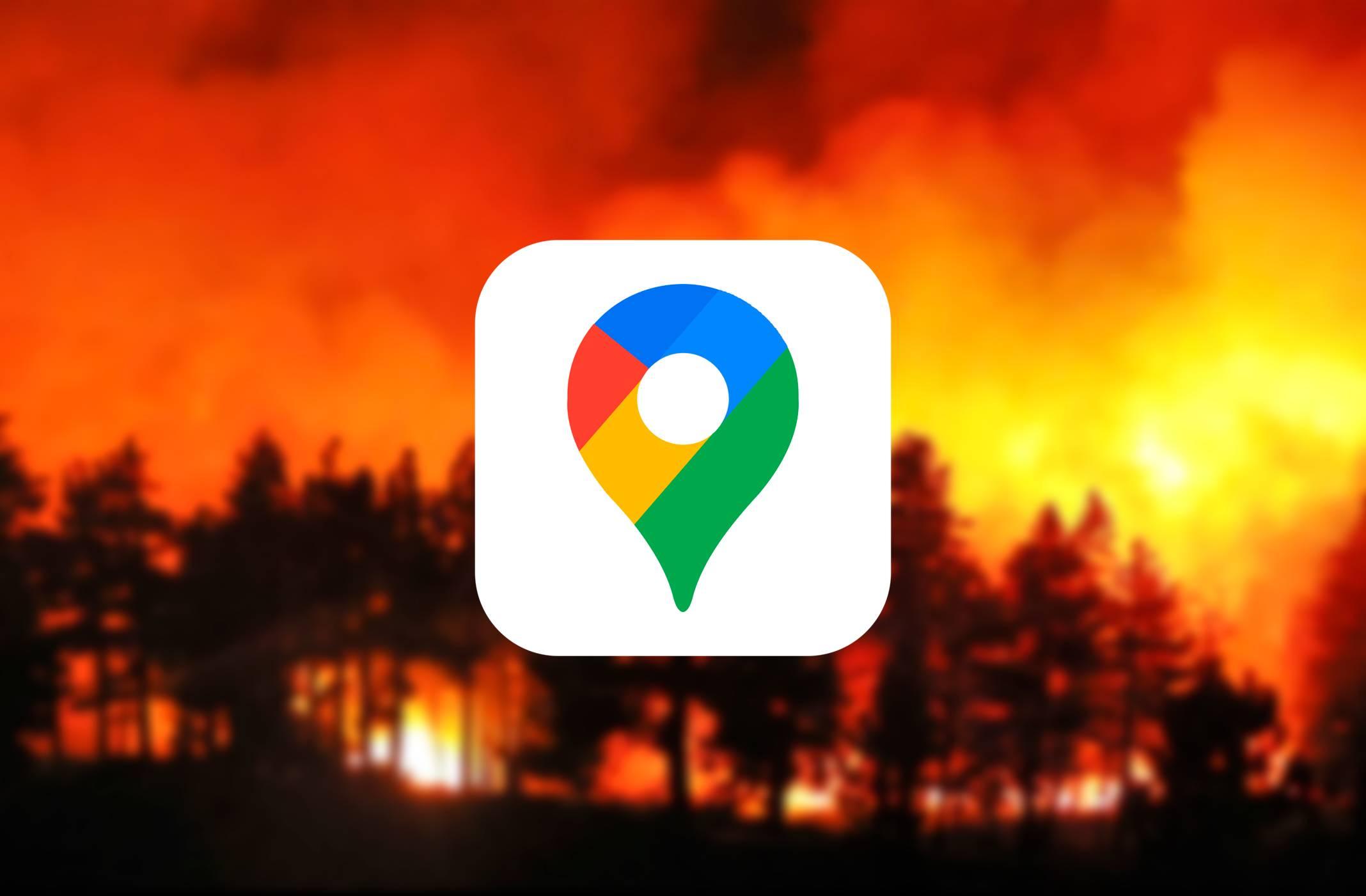 Advertencia de precisión en Google Maps