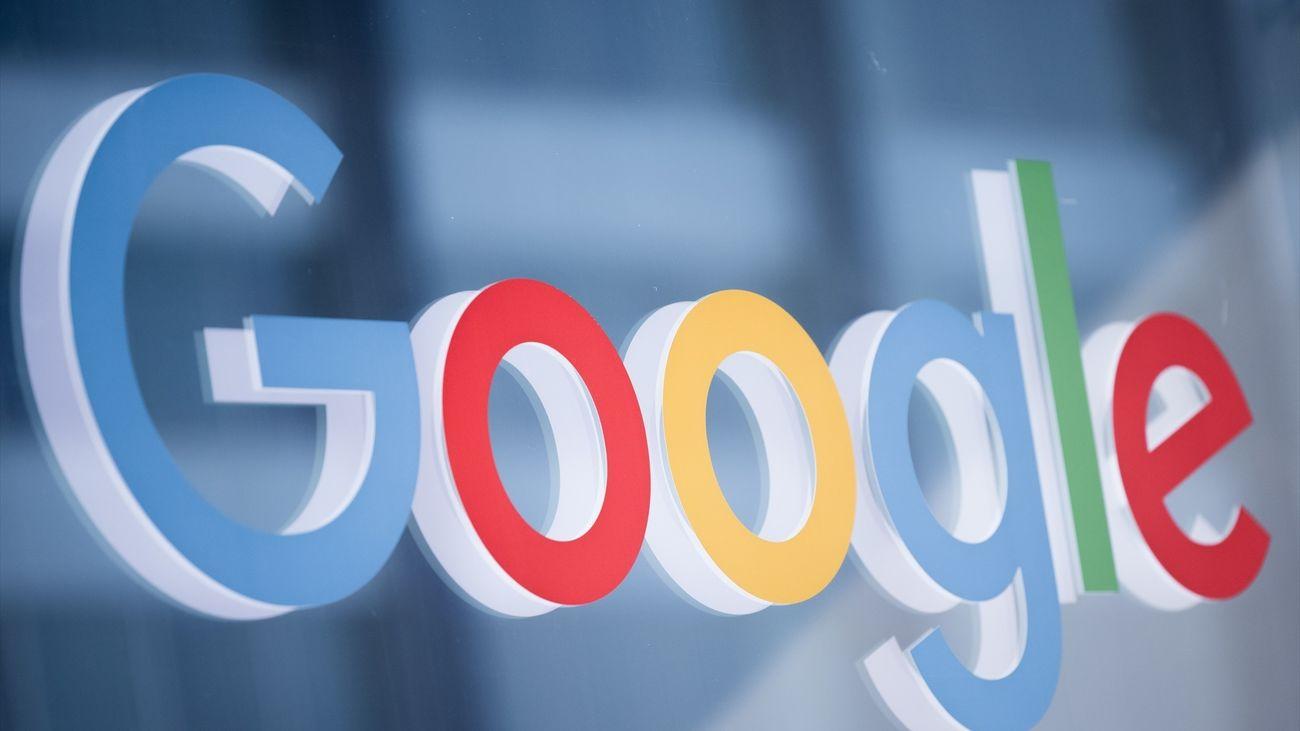 Logo de Google en oficina europea