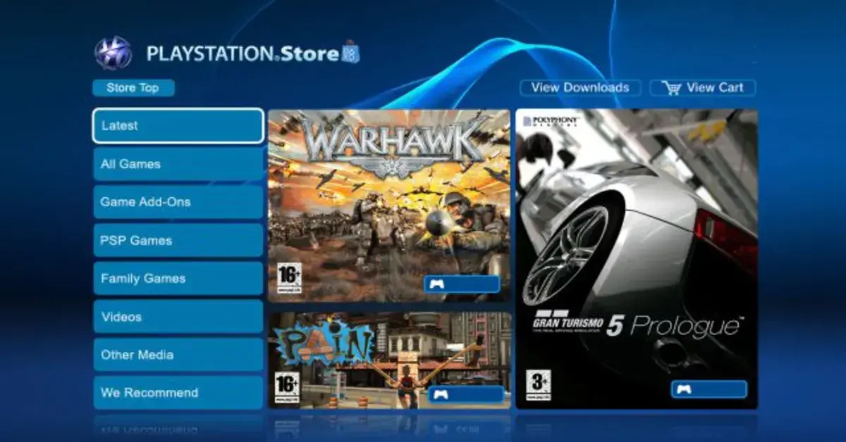 Transición digital de Sony Logotipo de PlayStation