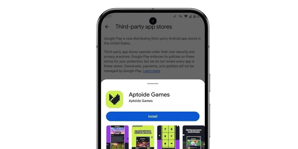 Google tiendas de apps alternativas Android