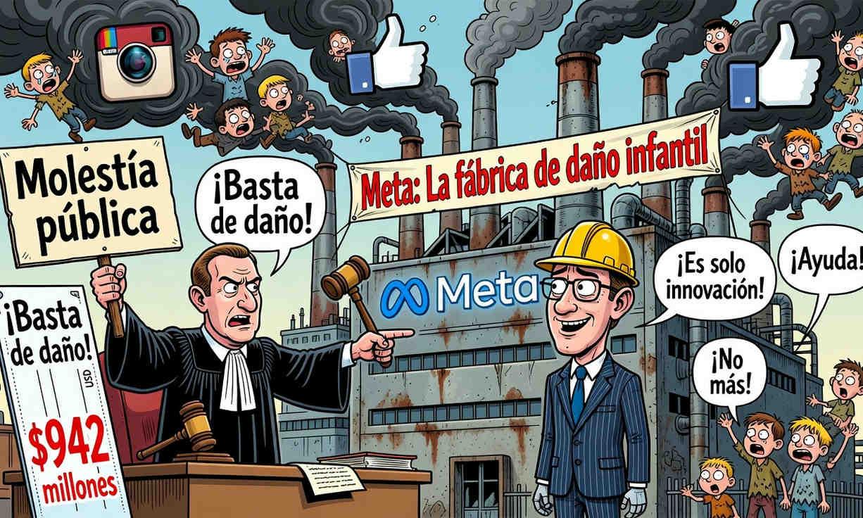Multa a Meta por daño a menores Multa a Meta por daño a menores