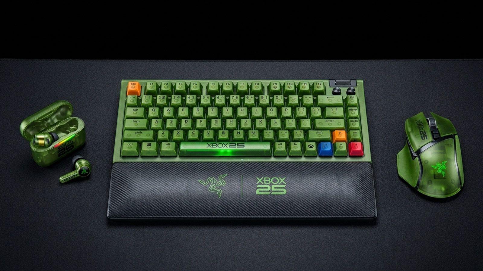 Periféricos Razer de la colección de aniversario