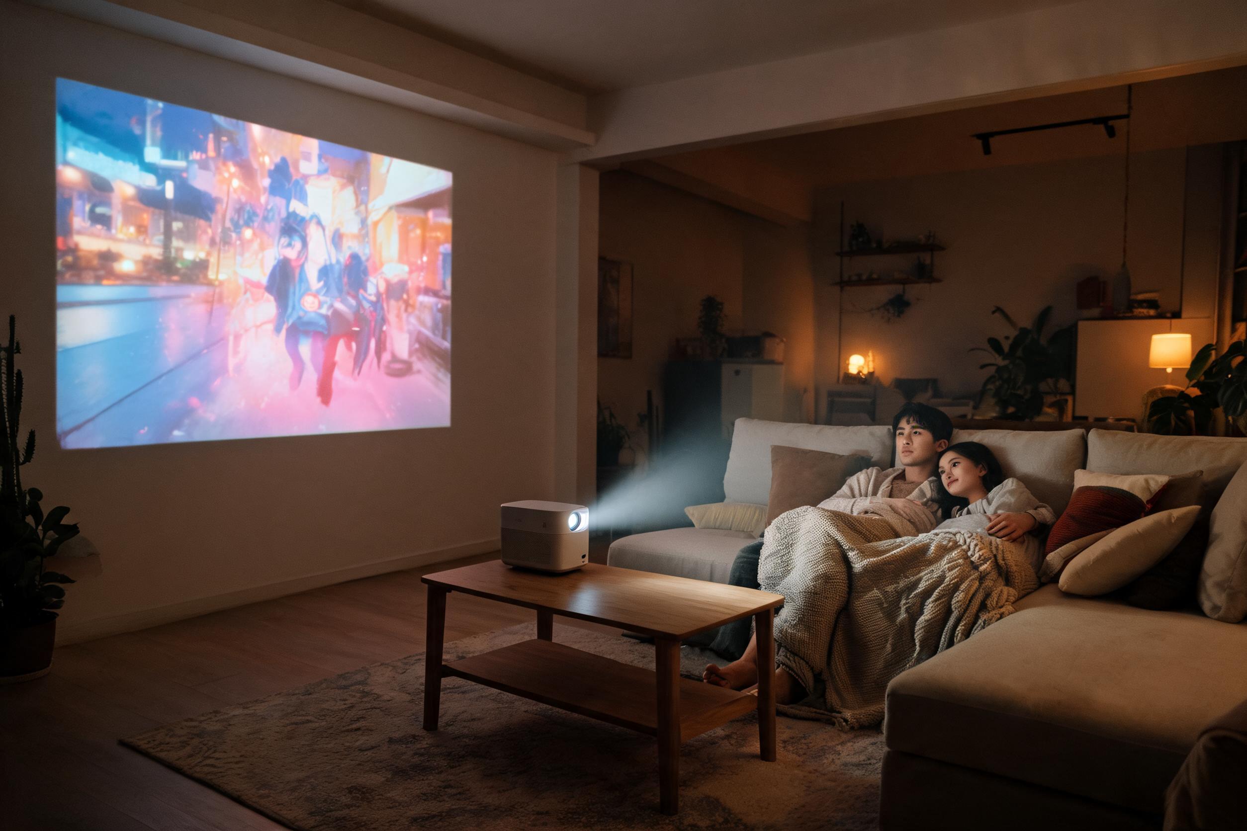 Uso de proyector portátil