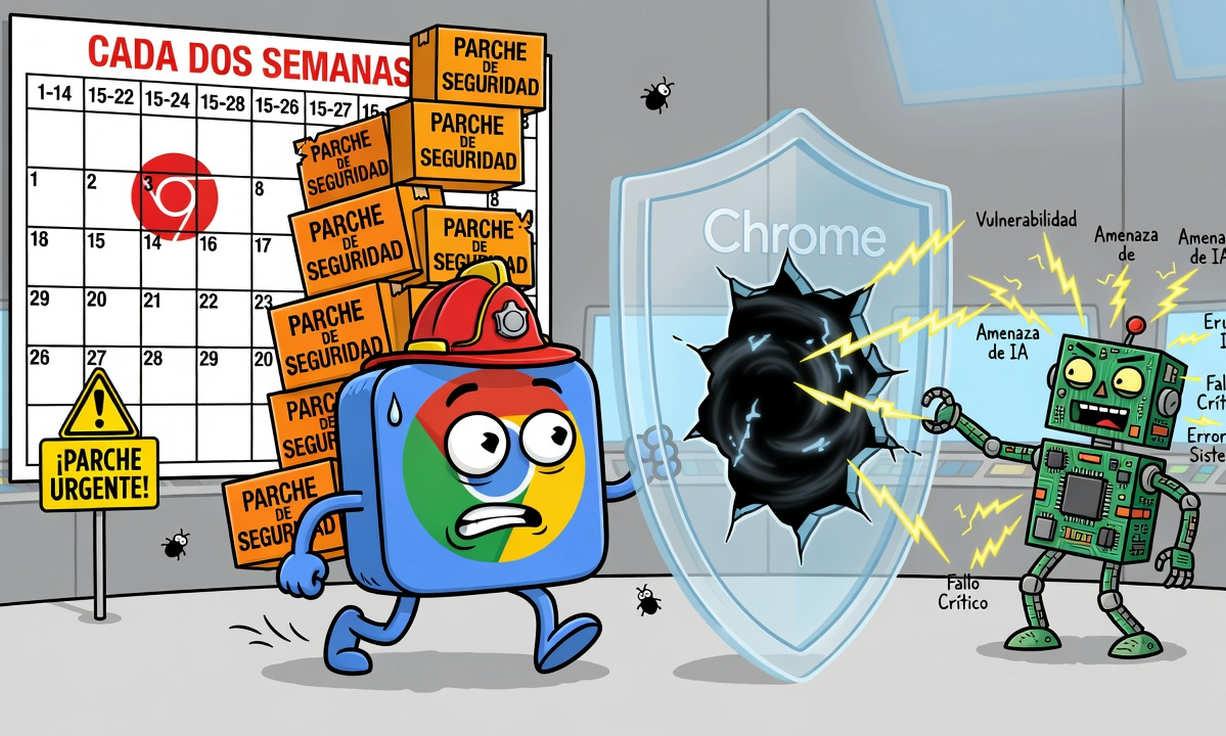 Chrome actualizaciones quincenales