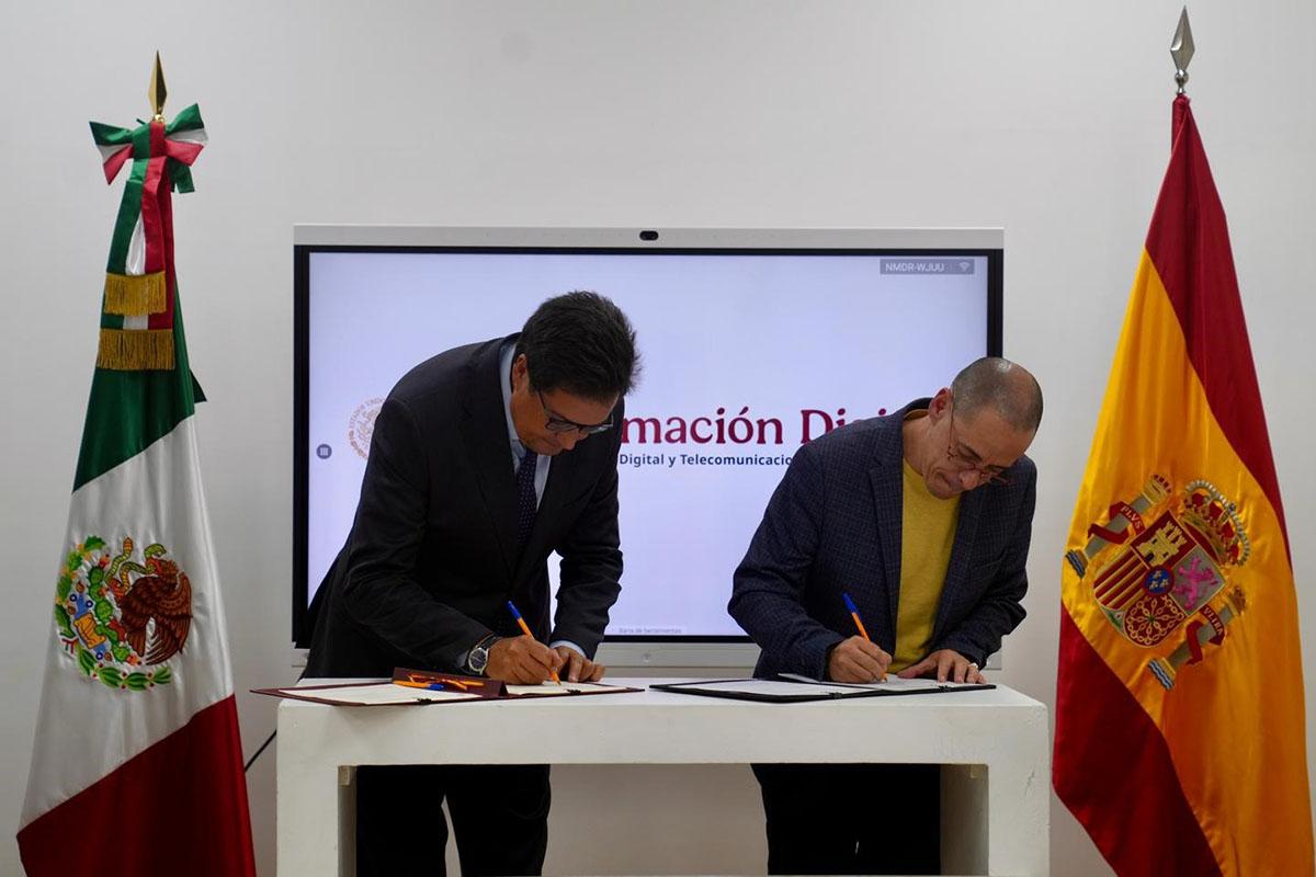 España y México cooperación en conectividad y ciberseguridad